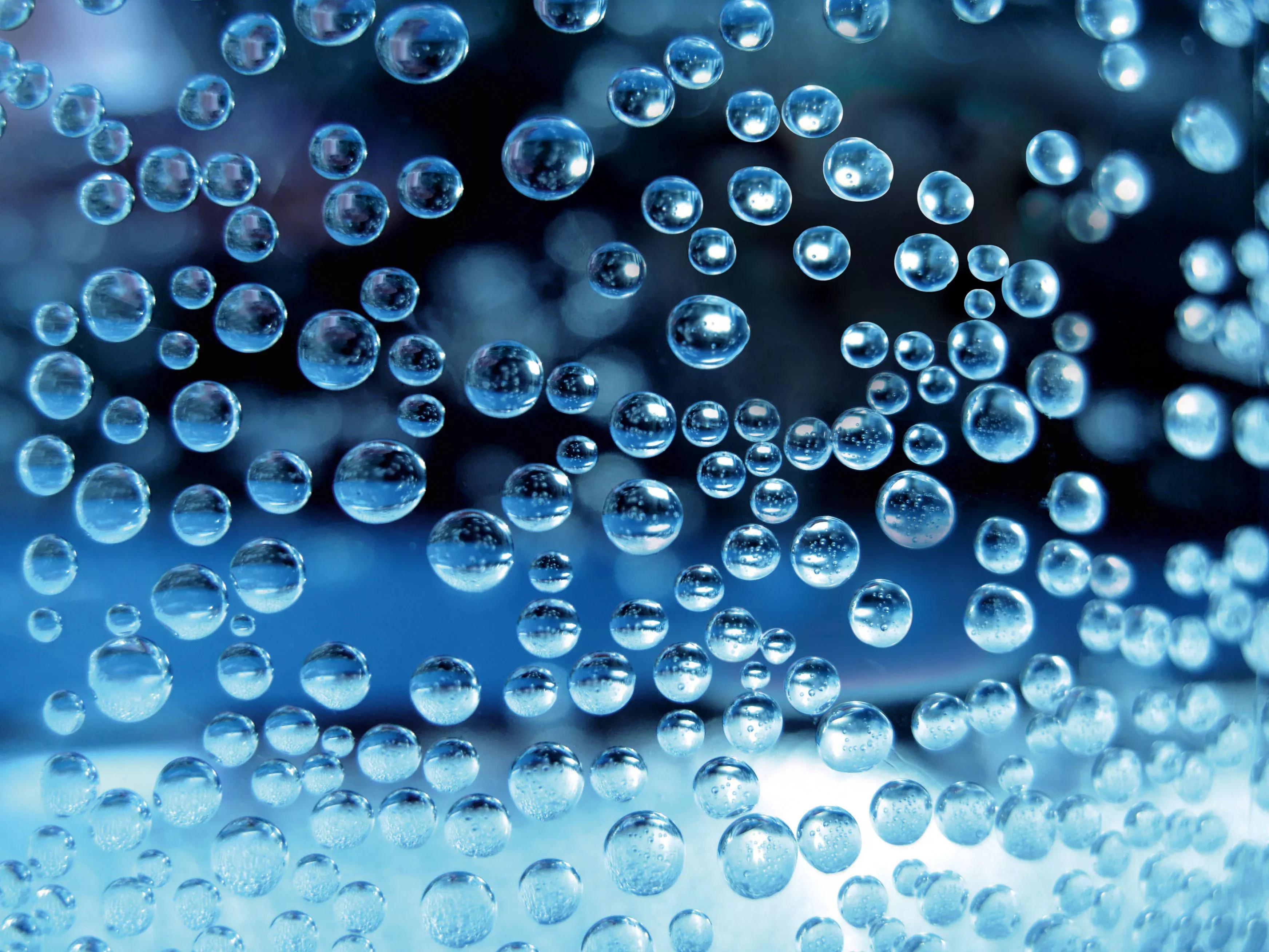 Des bulles qui remontent