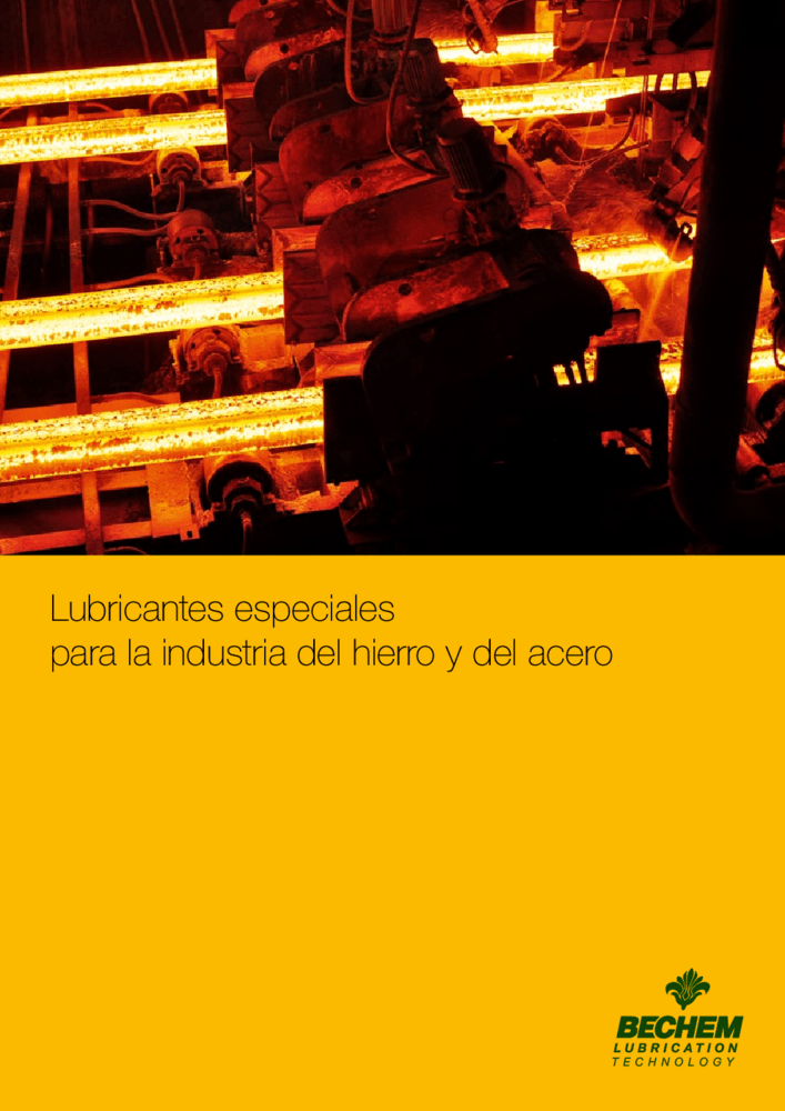 Lubricantes especiales para la industria del hierro y del acero