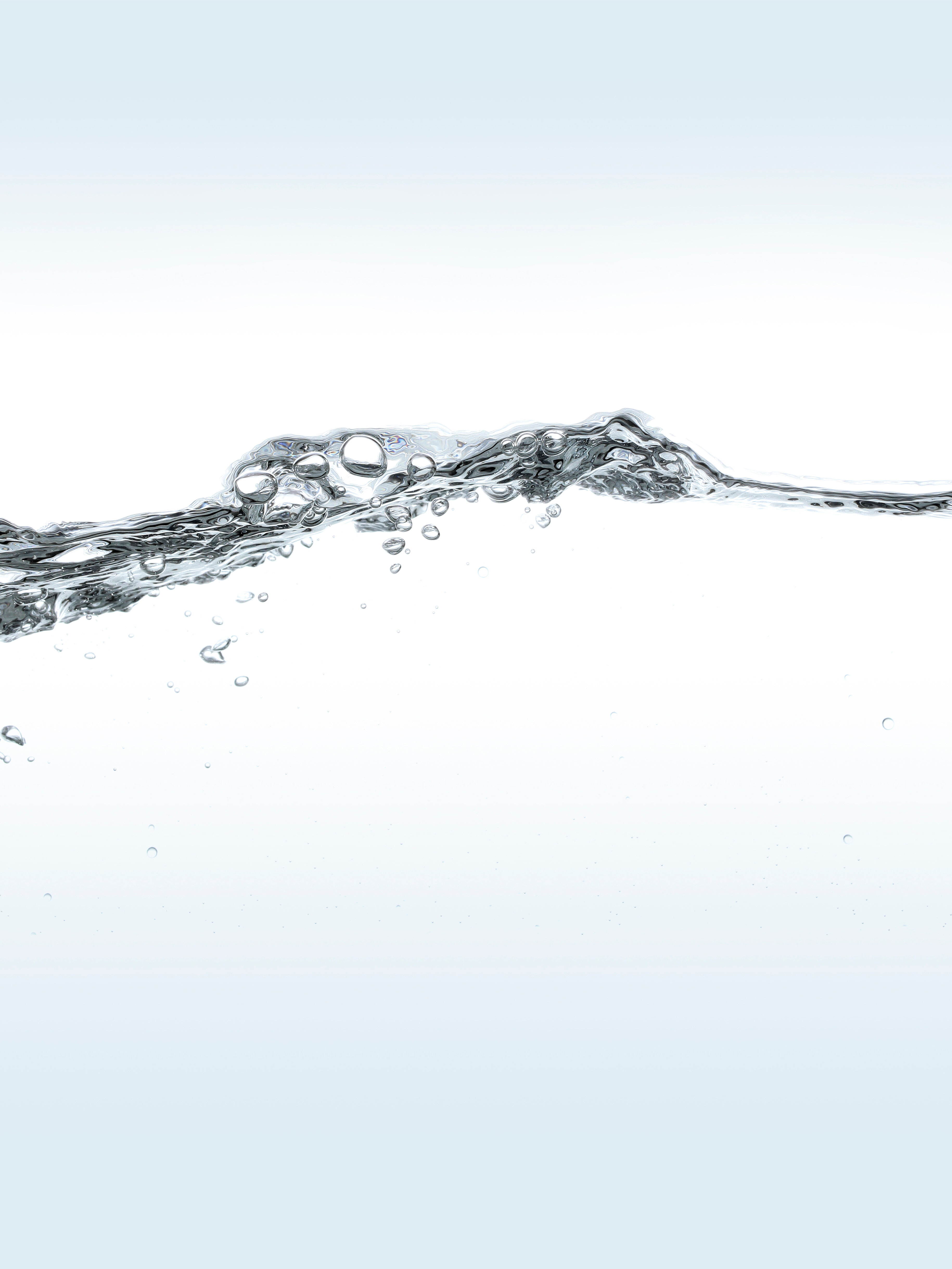 Close-up of the water