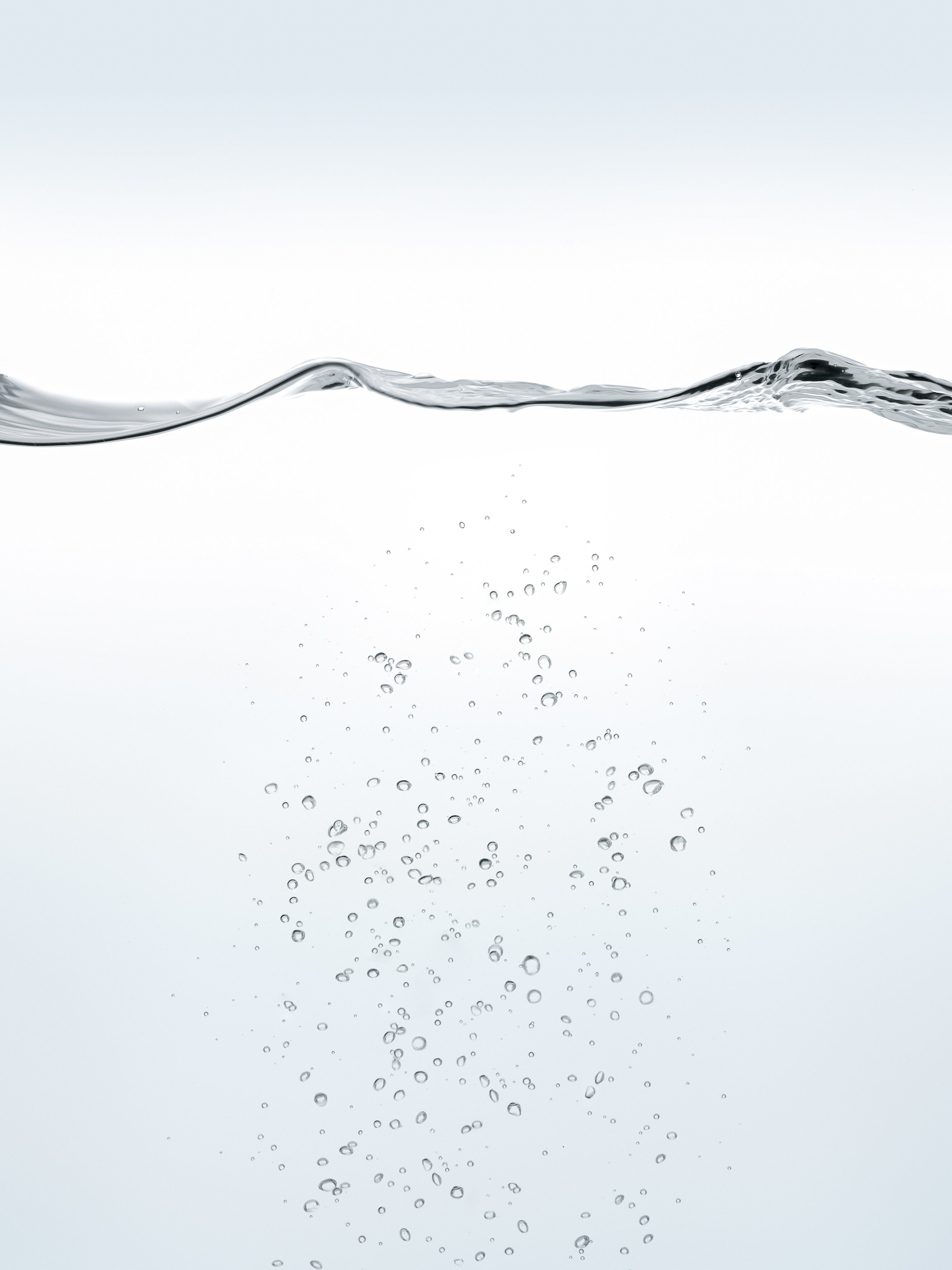 Close-up of the water