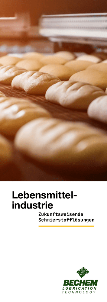Schmierstoffe für die Lebensmittelindustrie
