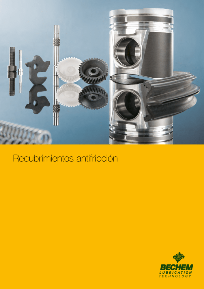 Recubrimientos antifricción