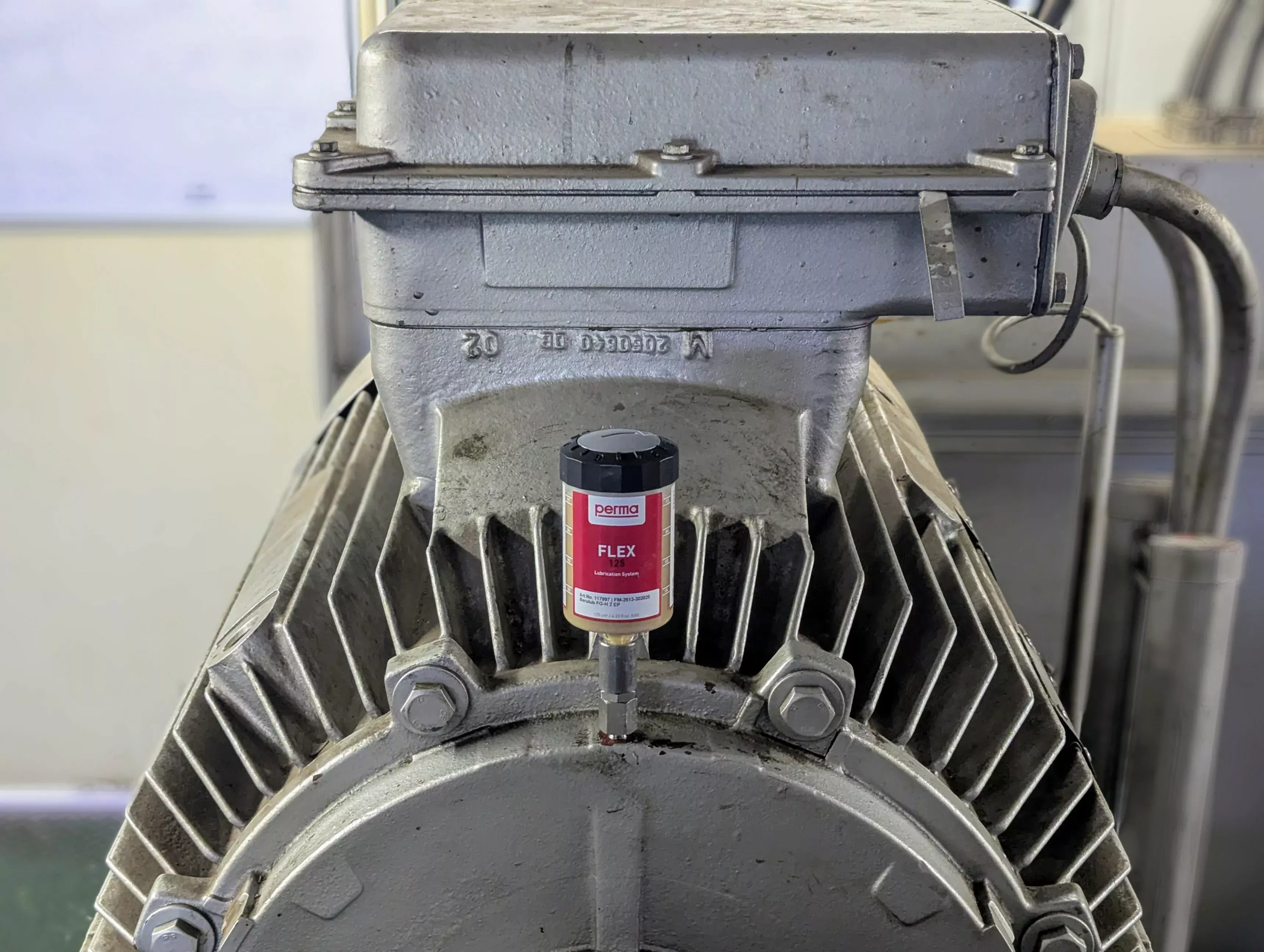 Distributeur Perma utilisé sur une machine