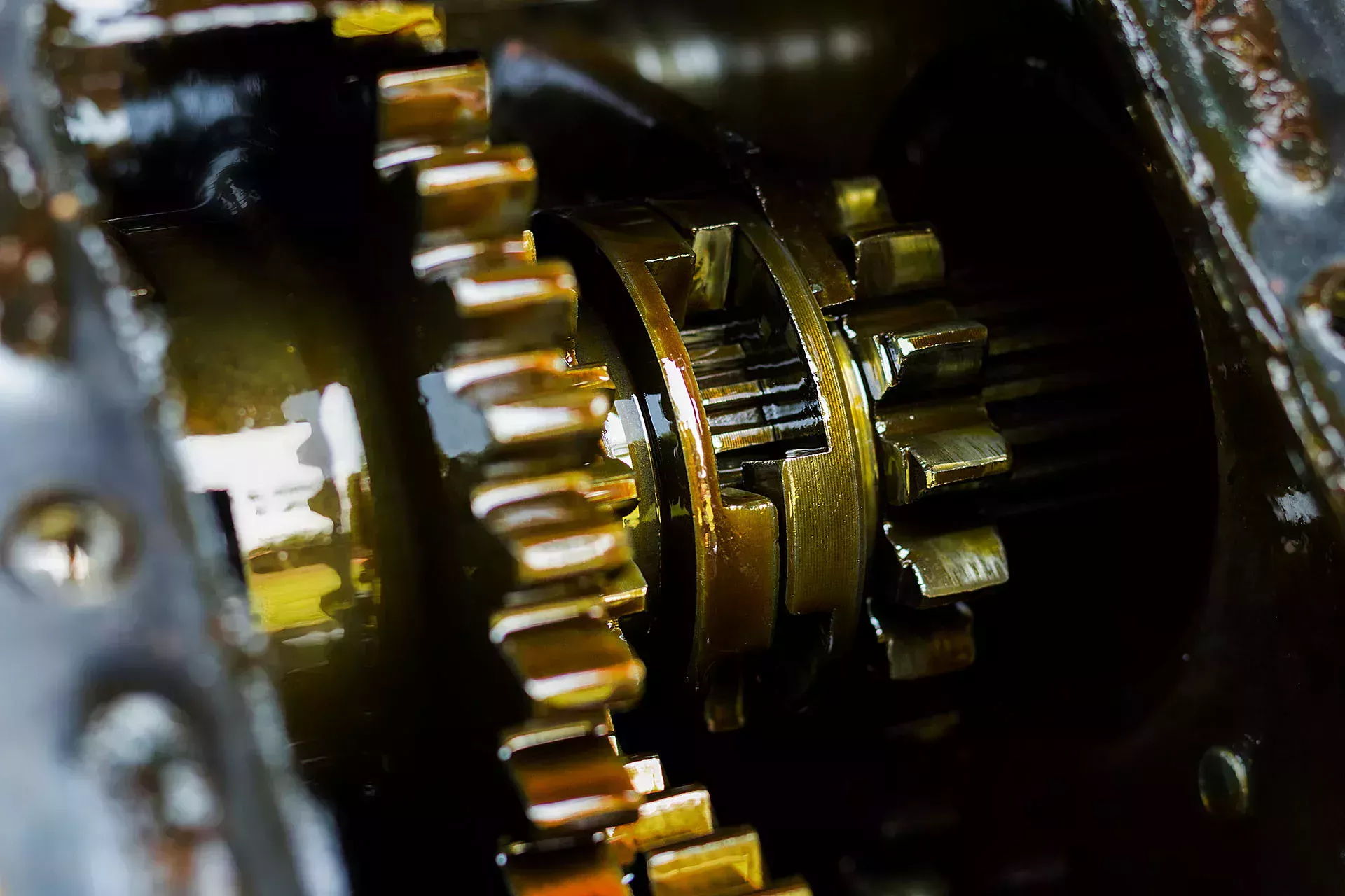 Huile de lubrification dans la boîte de vitesses