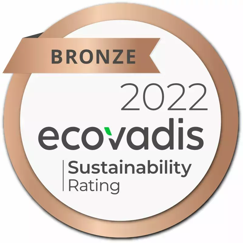 Ecovadis Sustainability rating 2022