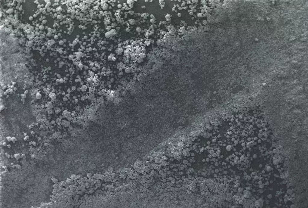 Microcápsulas disueltas en agua