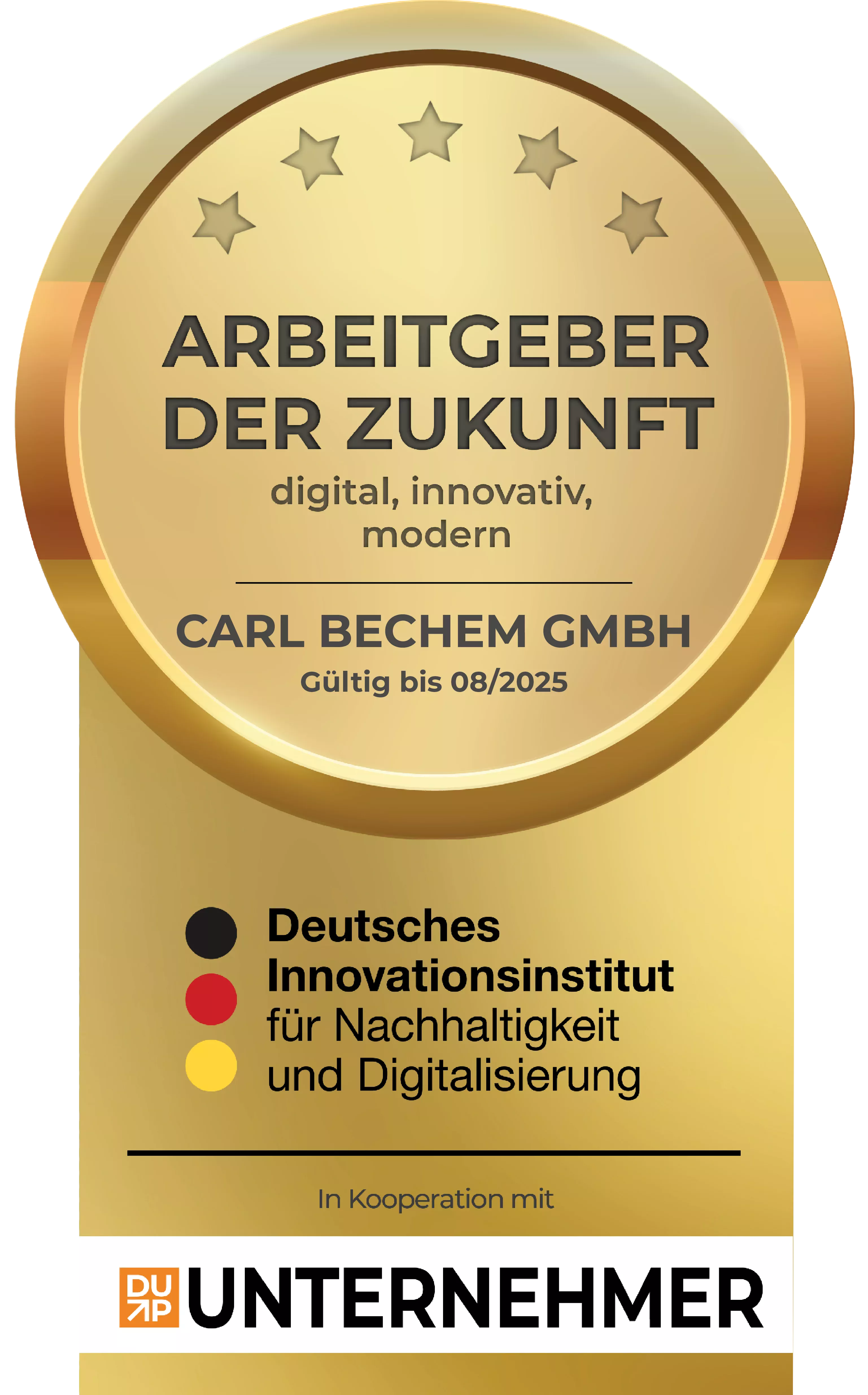 Logo vom Arbeitgeber der Zukunft Award