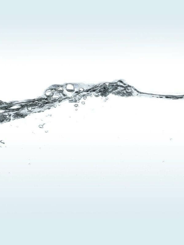 Close-up of the water