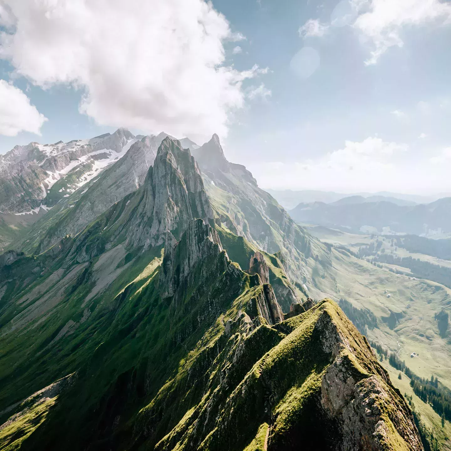 Landscape with mountains