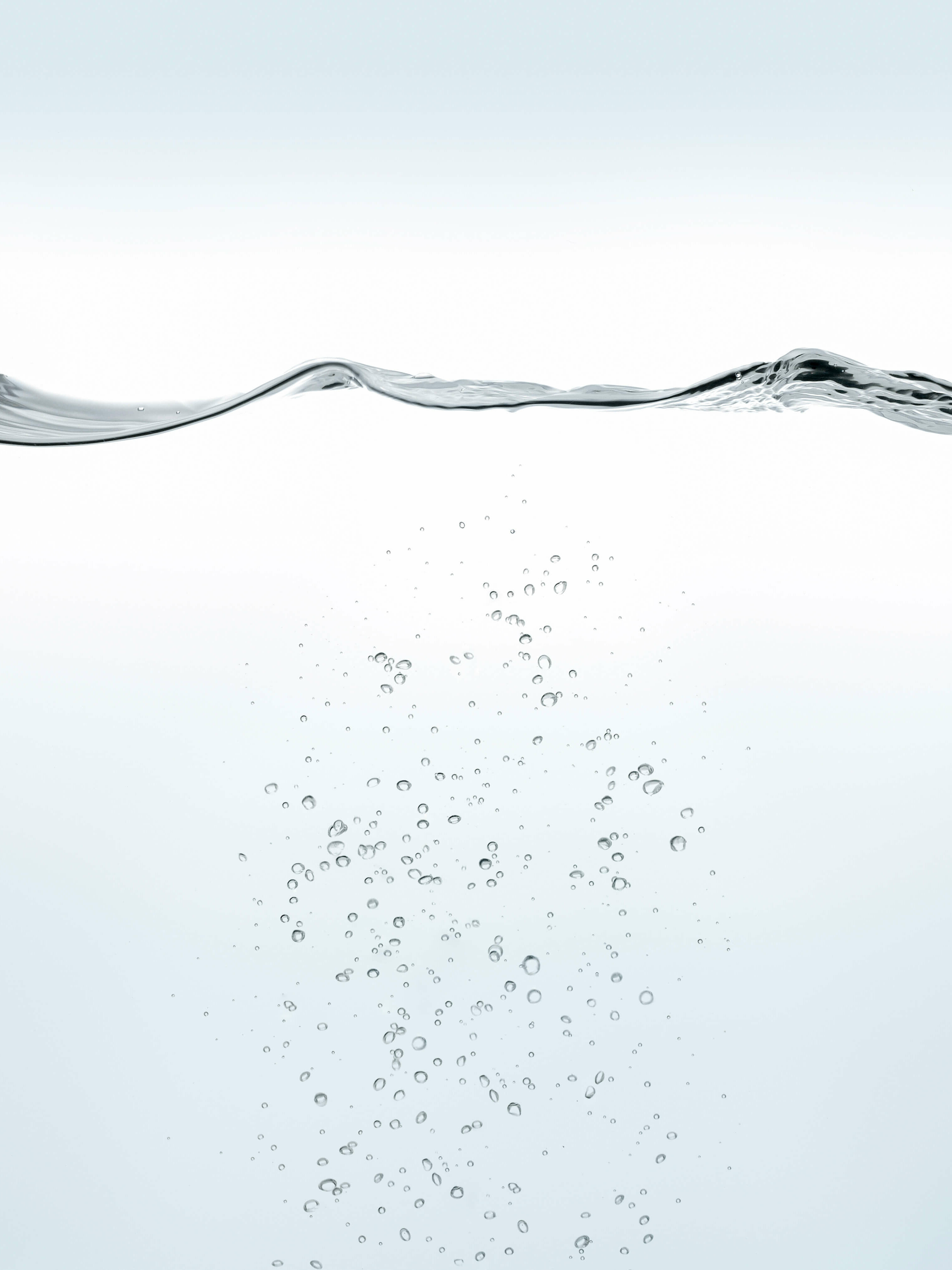 Close-up of the water