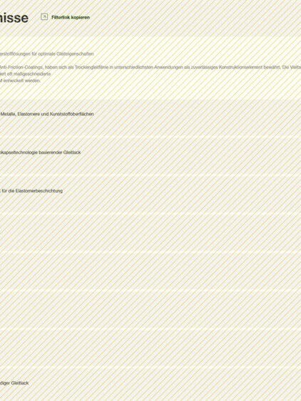 BECHEM Recherche de produits en arrière-plan