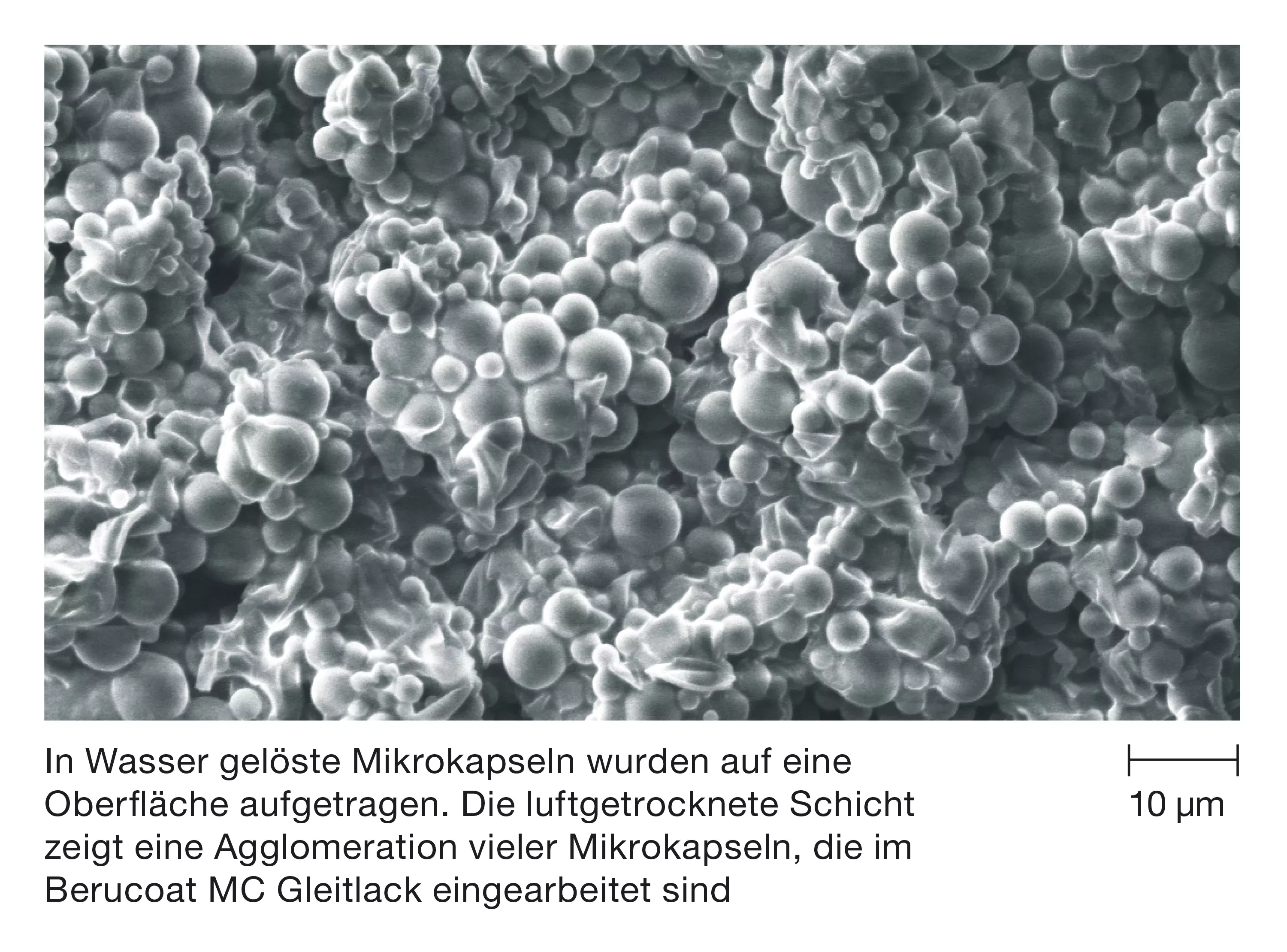 In Wasser gelöste Mikrokapseln