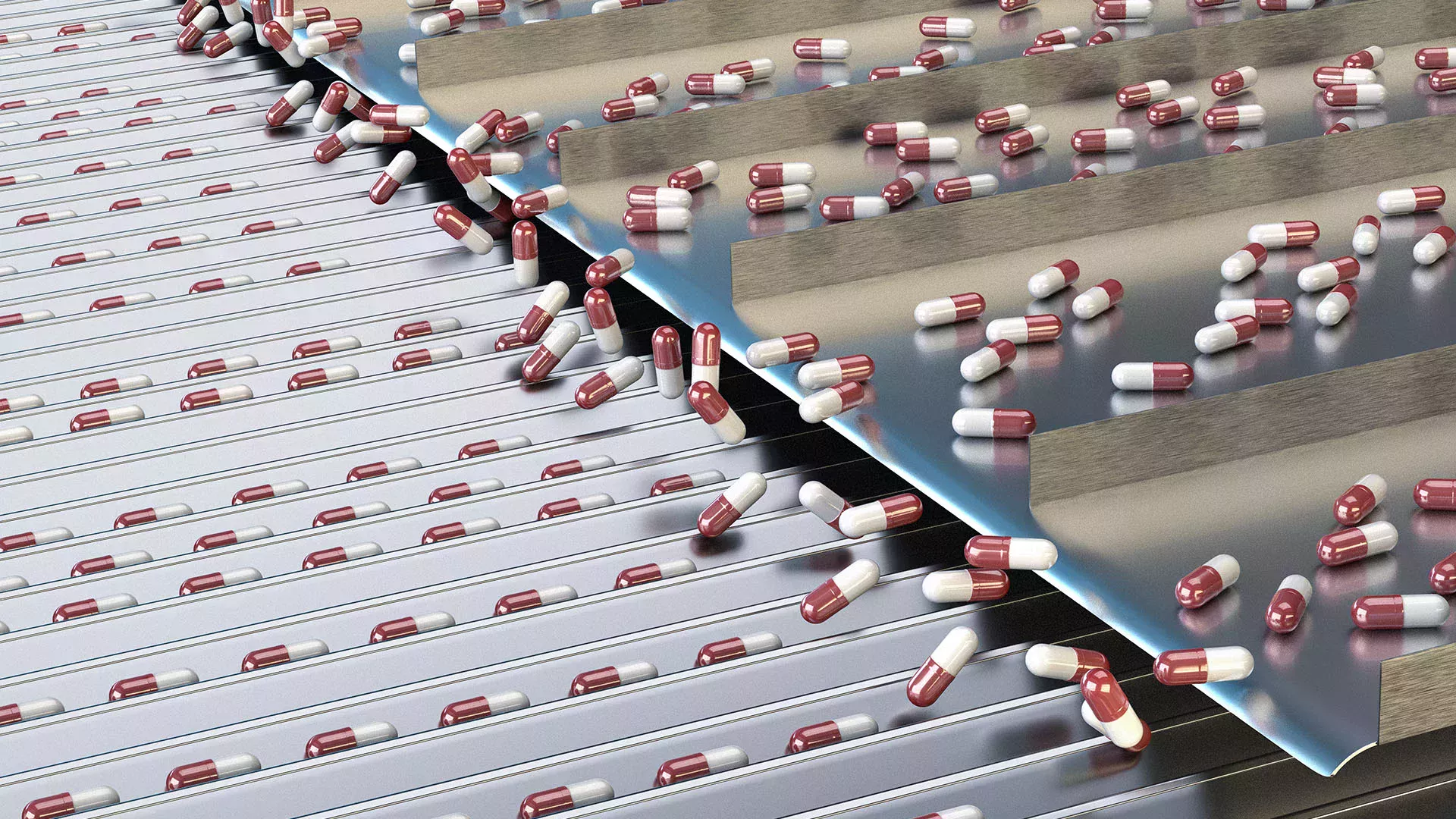 Treadmill with pills